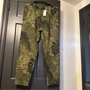Polo Ralph Lauren tropical camo fleece pant 2XLT